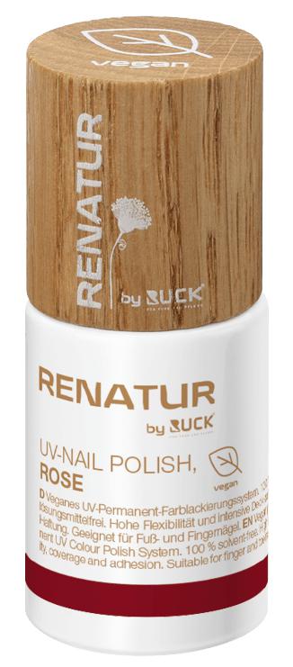RENATUR by RUCK UV-Nail Polish rose 10 ml