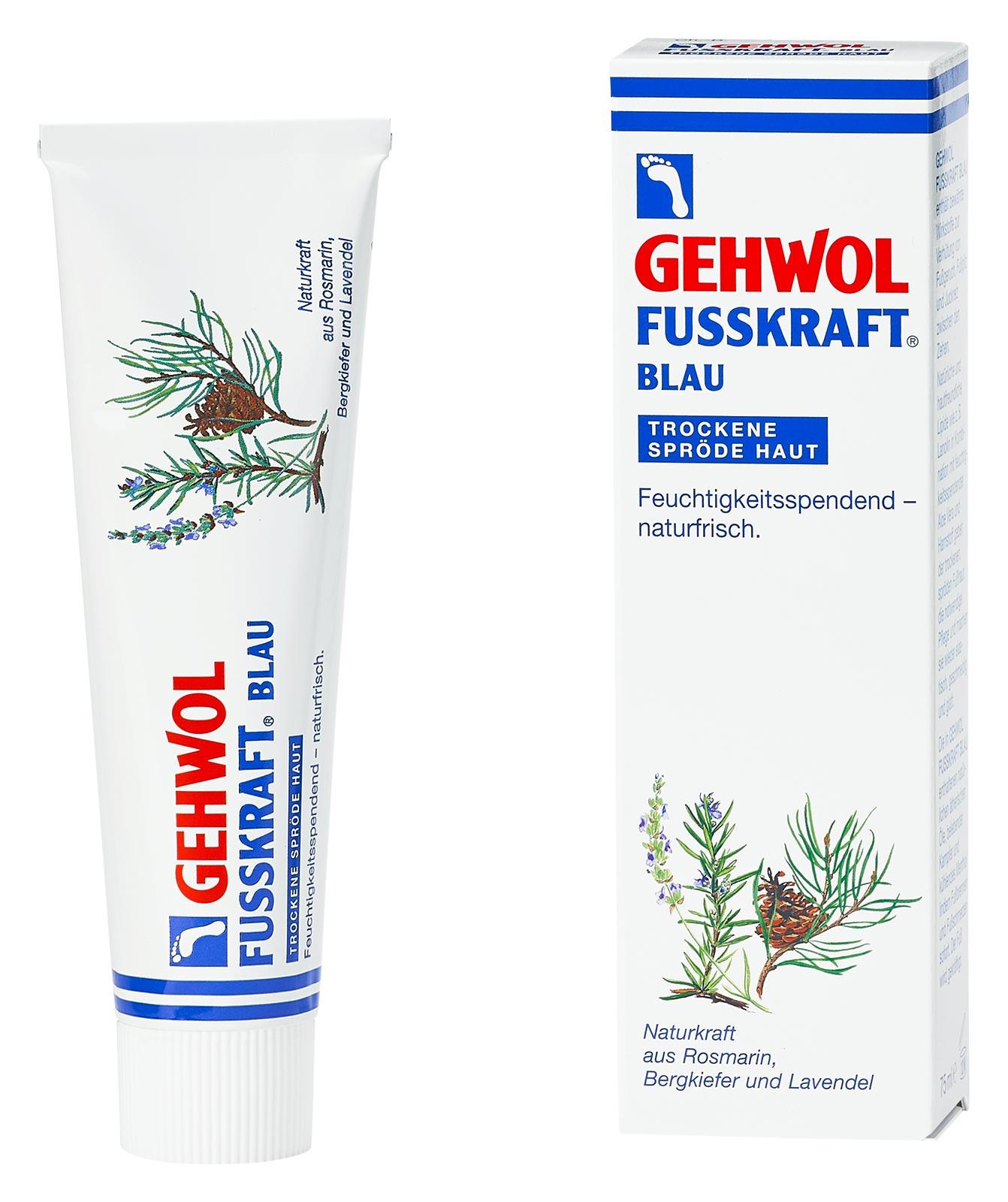 GEHWOL FUSSKRAFT BLAU | 6x 75 ml (450 ml)
