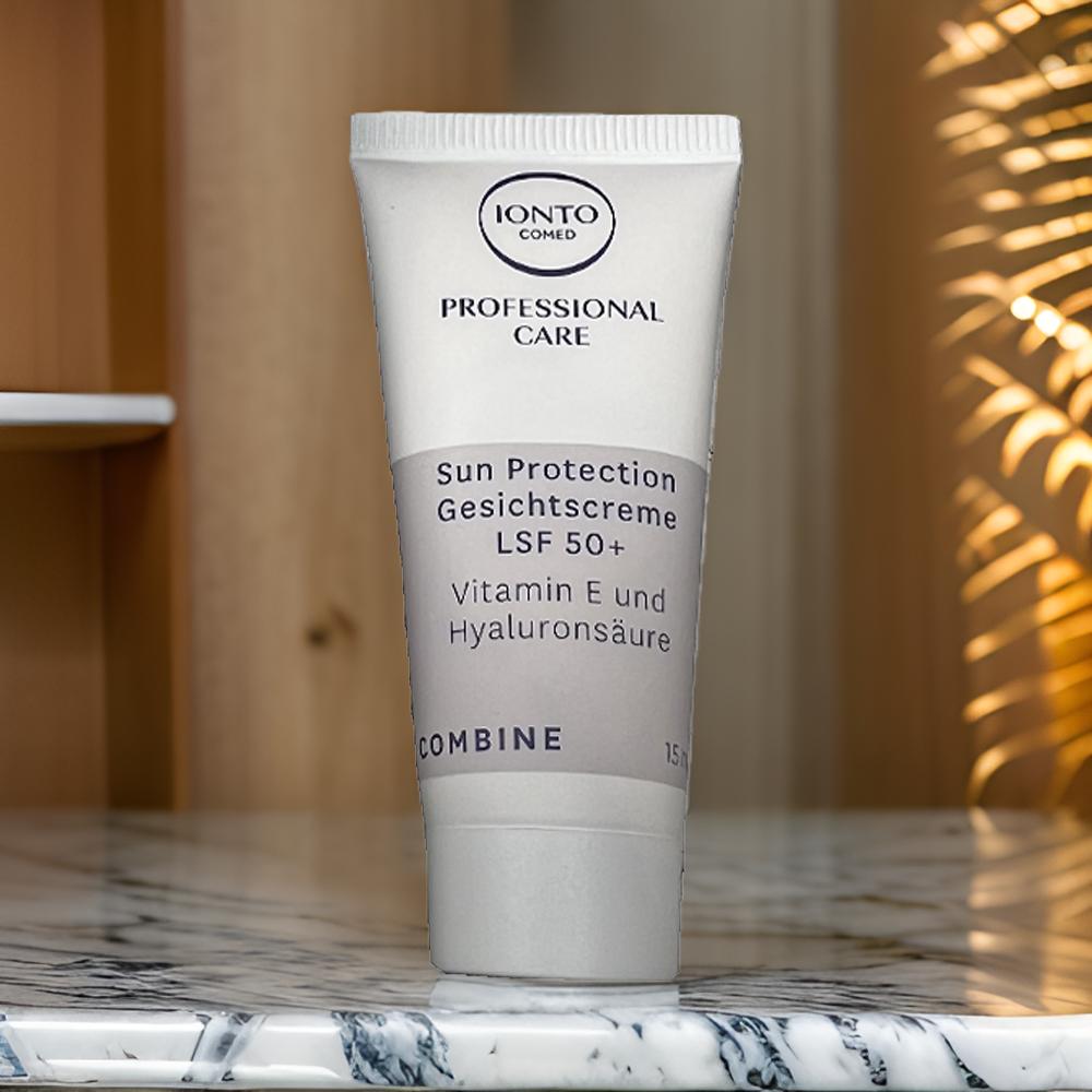 IONTO-COMED Professional Care Combine Sun Protection Gesichtscreme LSF 50+ 15 ml IONTO-COMED Professional Care Combine Sun Protection Gesichtscreme LSF 50+ 15 ml