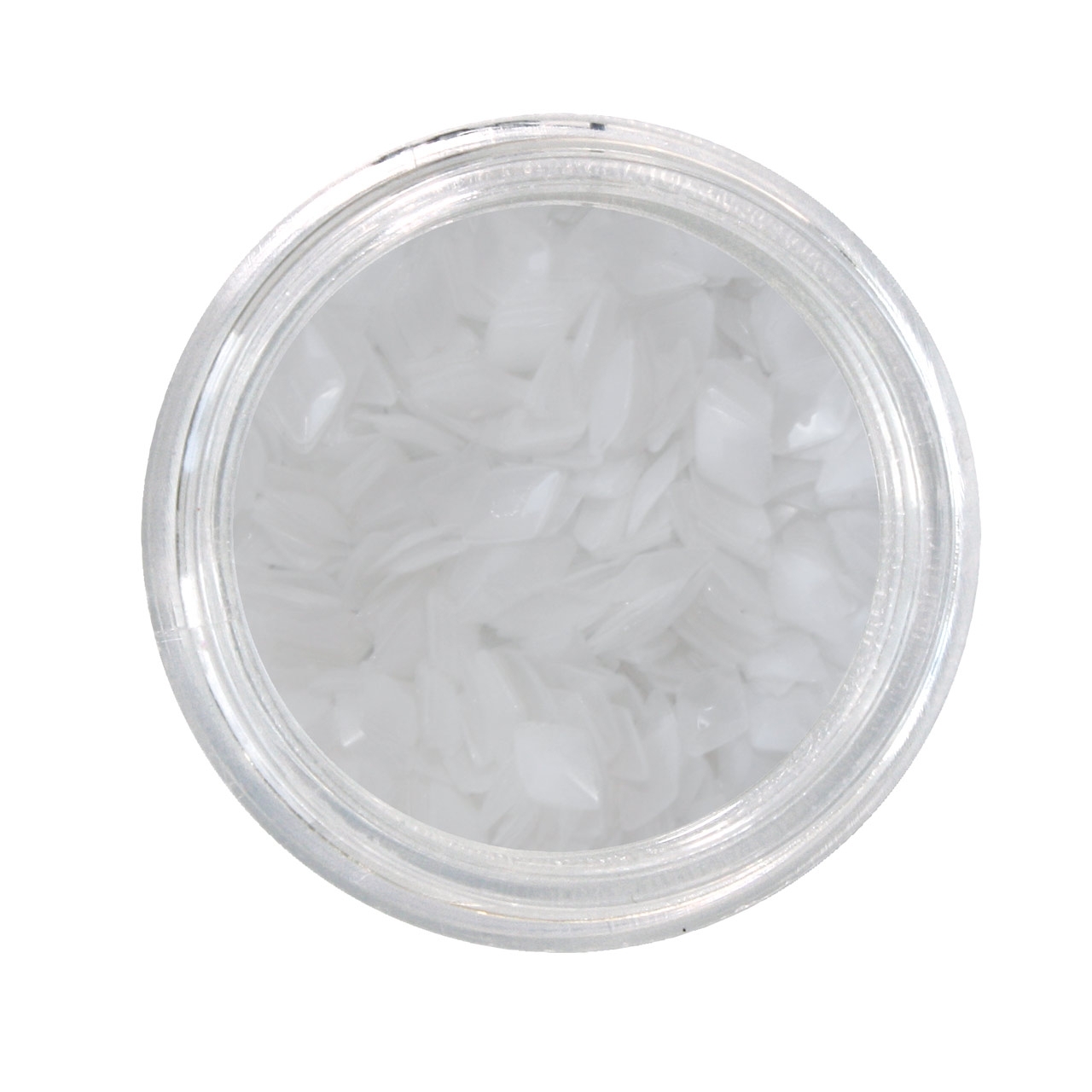 BAEHR BEAUTY CONCEPT NAILS Nailglitter Rauten white BAEHR BEAUTY CONCEPT NAILS Nailglitter Rauten white