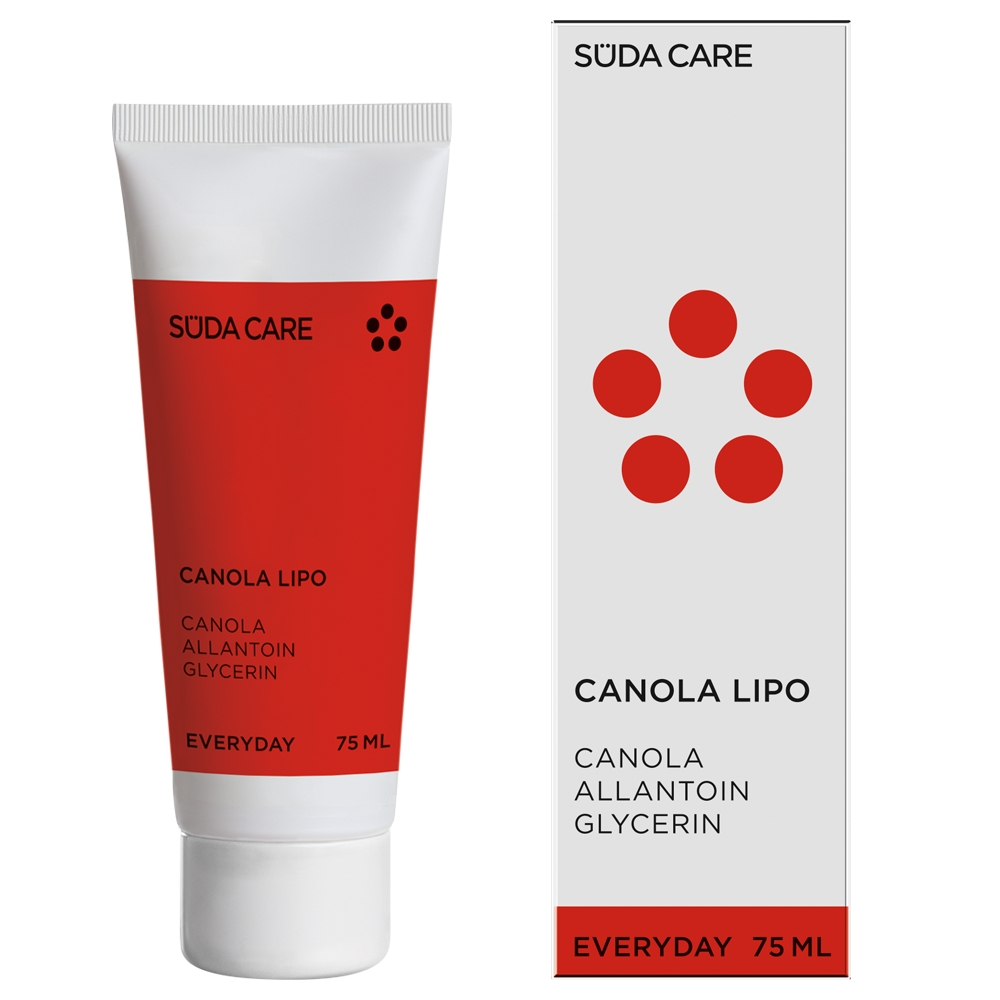 SÜDA CARE Everyday Canola Lipo Fusscreme 75ml SÜDA CARE Everyday Canola Lipo Fusscreme 75ml