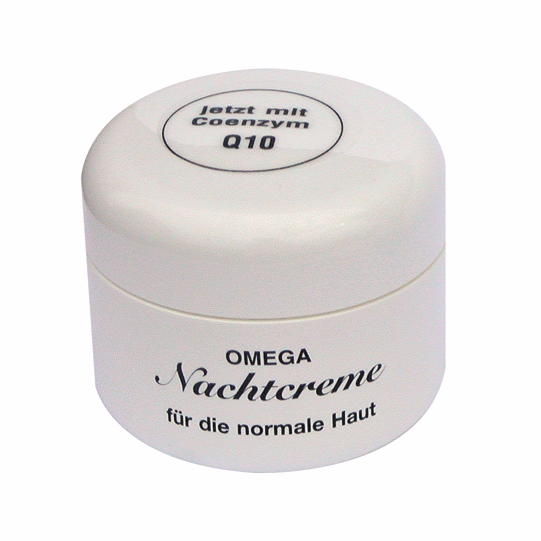 OMEGA - Nachtcreme für normale Haut mit Q10 | 50 ml