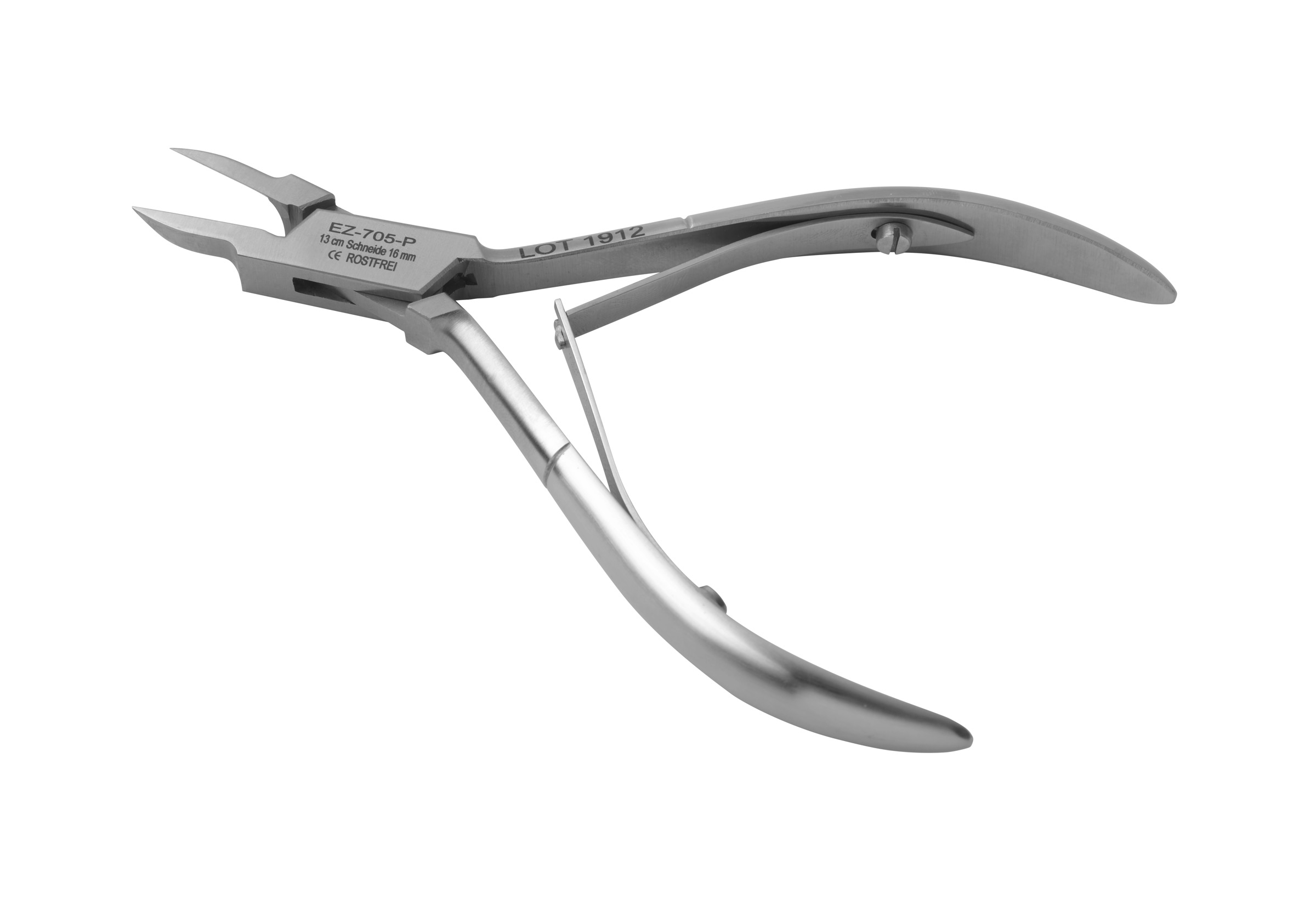Tadelia® Professional Eckenzange für Fußpflege und Podologie | EZ-705-P | Länge 13 cm Schneide 16 mm  Tadelia® Professional Eckenzange für Fußpflege und Podologie | EZ-705-P | Länge 13 cm Schneide 16 mm