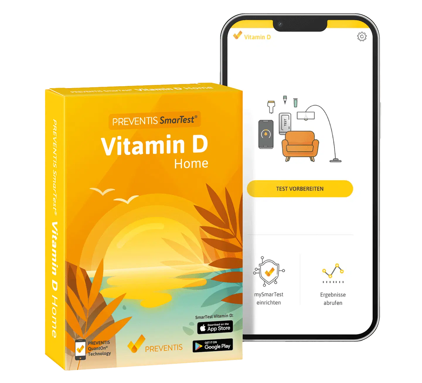 PREVENTIS SmarTest Vitamin D 1 Schnelltest