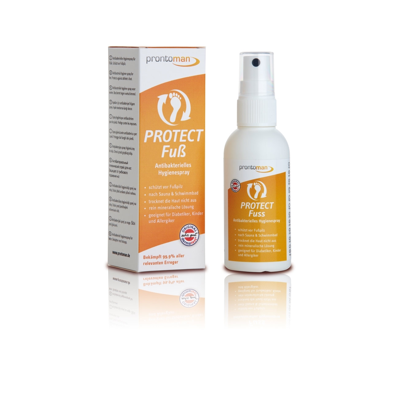🔷 Prontoman PROTECT Fuß 75 ml 🔷 Prontoman PROTECT Fuß 75 ml