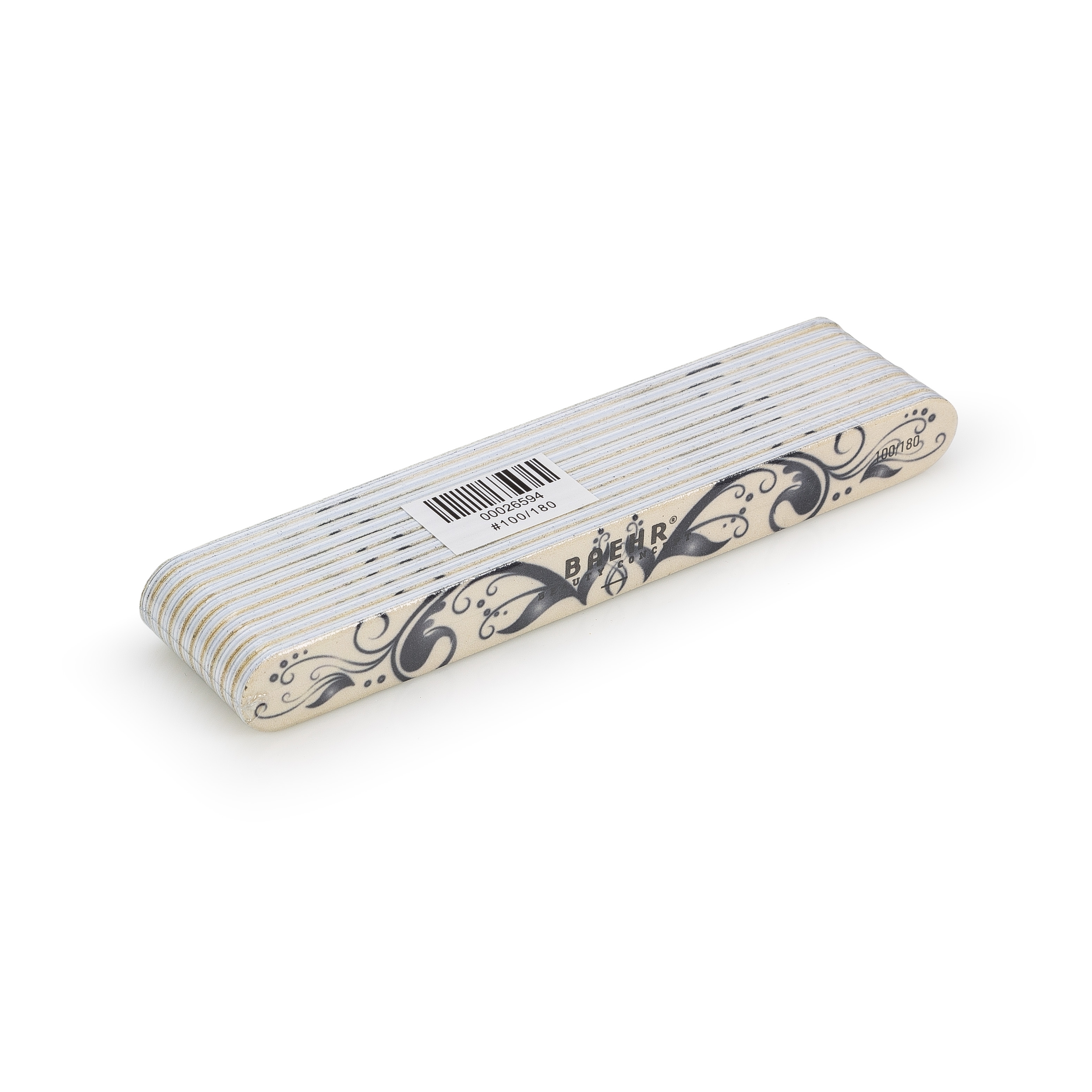 BAEHR Profifeile "FLORA" Körnung 100/180 10 Stück BAEHR Profifeile "FLORA" Körnung 100/180 10 Stück