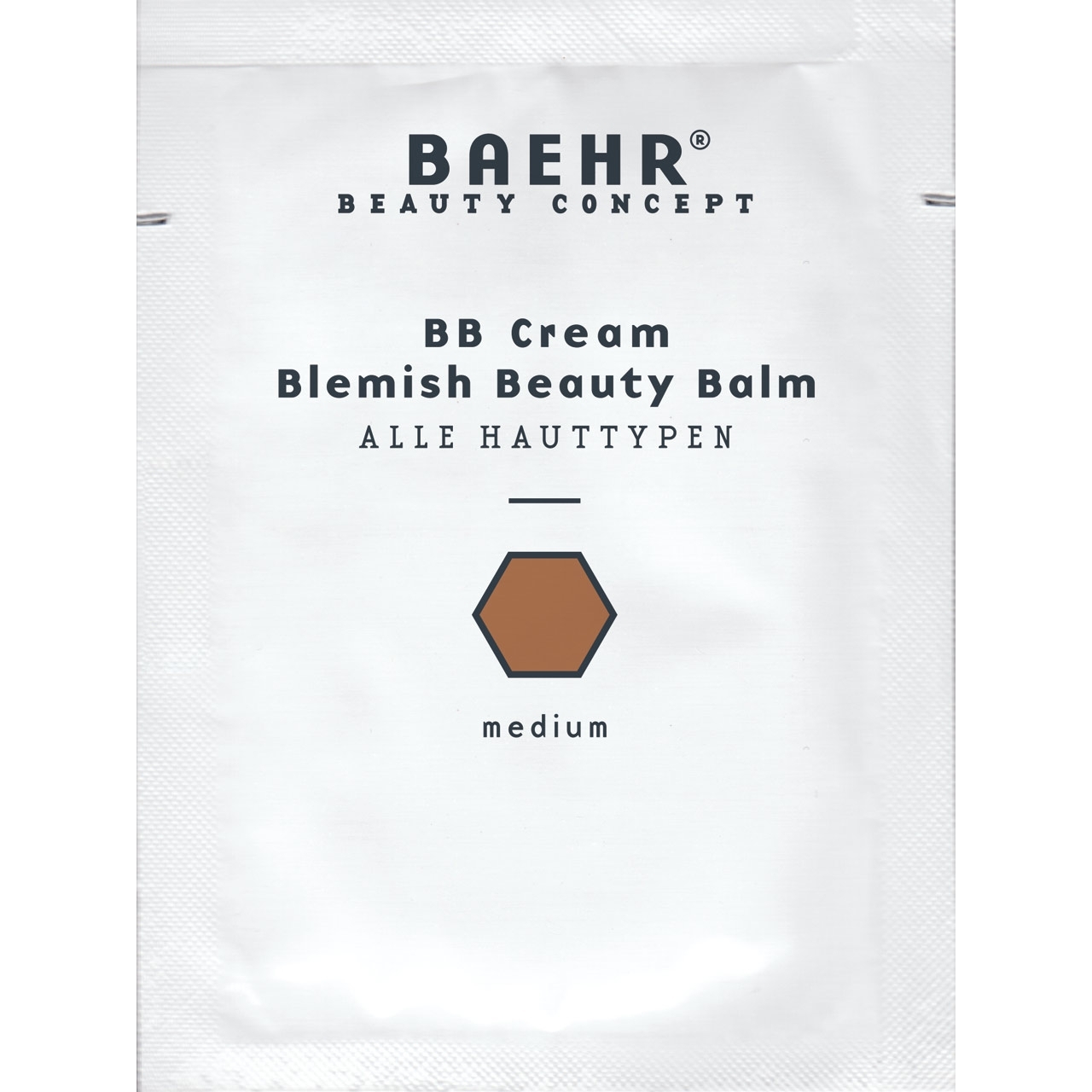 BAEHR BEAUTY CONCEPT - BB Cream medium Blemish Beauty Balm, Sachet 2 ml BAEHR BEAUTY CONCEPT - BB Cream medium Blemish Beauty Balm, Sachet 2 ml