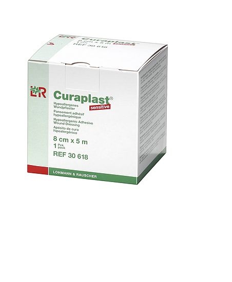 Curaplast Sensitiv, 5 m x 8 cm Curaplast Sensitiv, 5 m x 8 cm