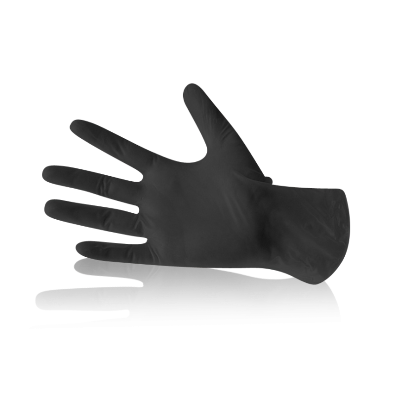 BAEHR Nitril-Einmalhandschuhe schwarz | XS 100 Stück