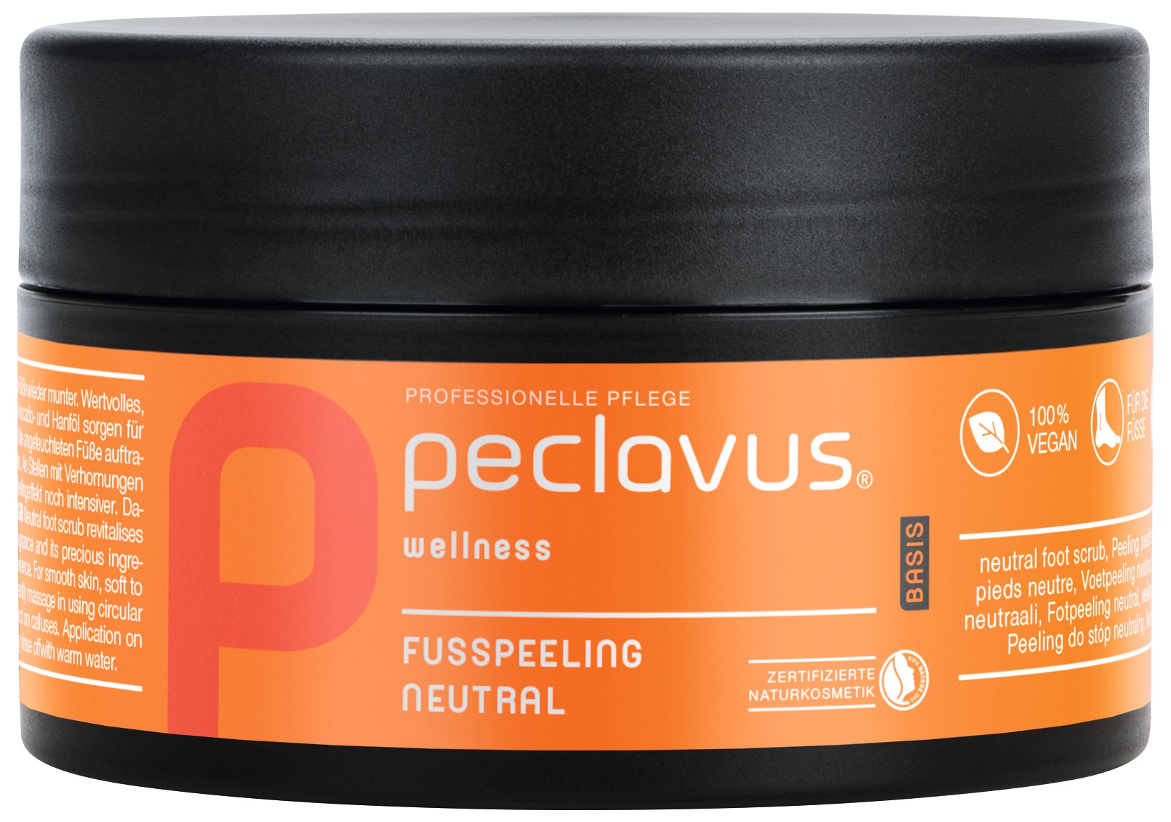 PECLAVUS wellness Fusspeeling Neutral | Basis 300 g PECLAVUS wellness Fusspeeling Neutral | Basis 300 g