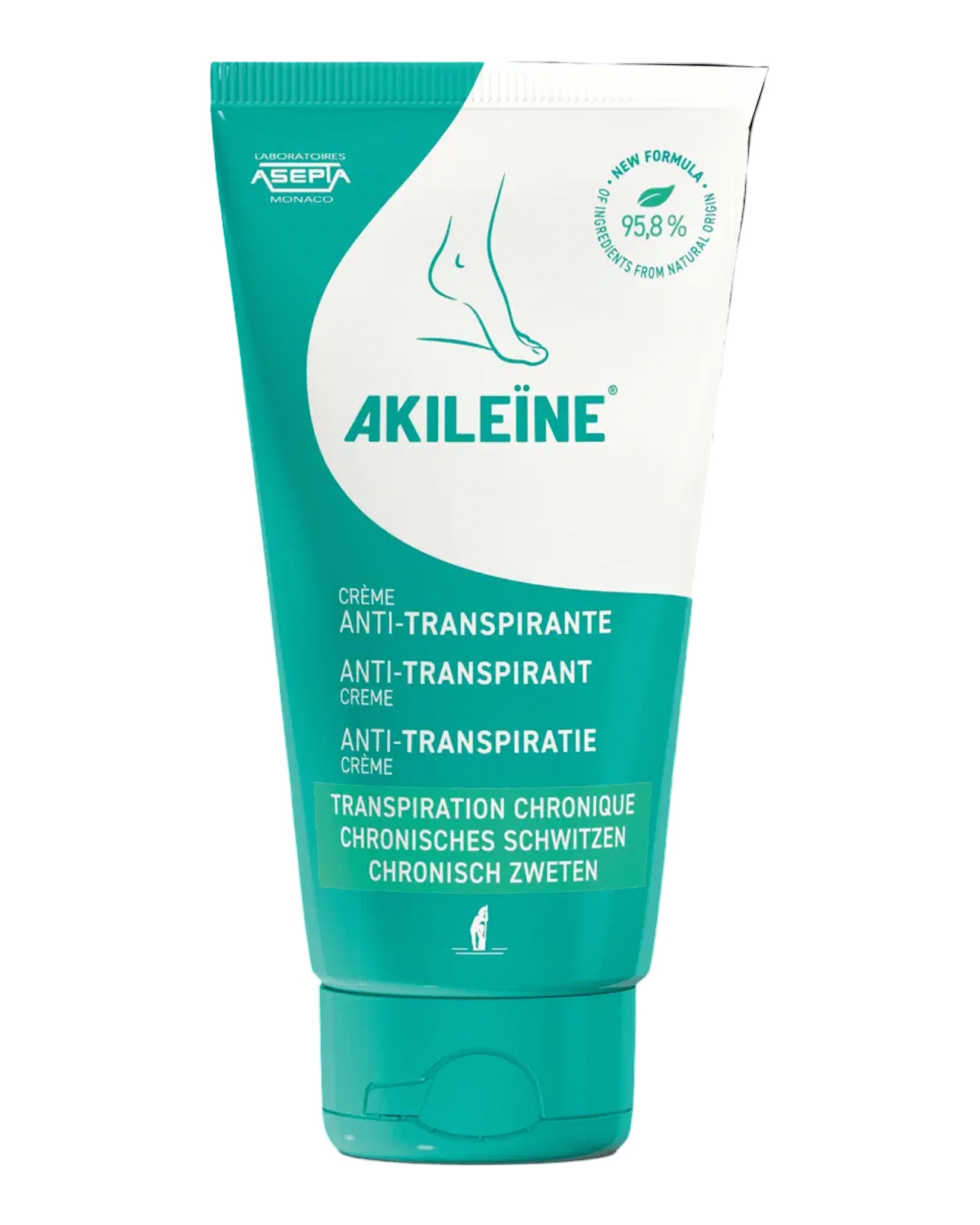 AKILEINE - Anti-Transpirant Creme, 50 ml