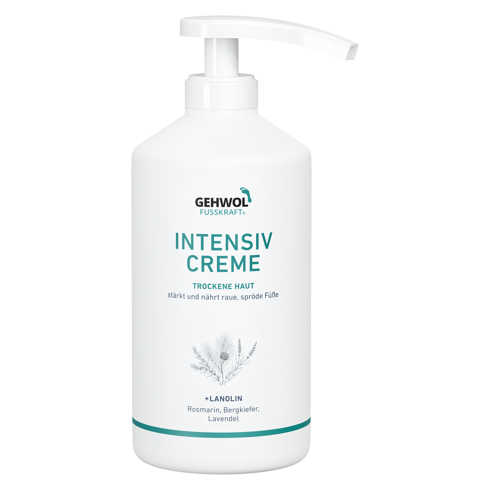 GEHWOL FUSSKRAFT Intensiv Creme 500 ml