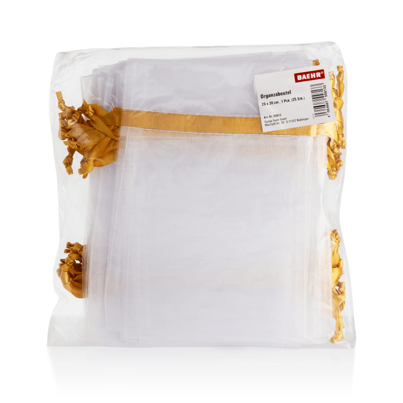 Organzabeutel 20x30 cm,  1 Pck. (25 Stk.) Organzabeutel 20x30 cm,  1 Pck. (25 Stk.)
