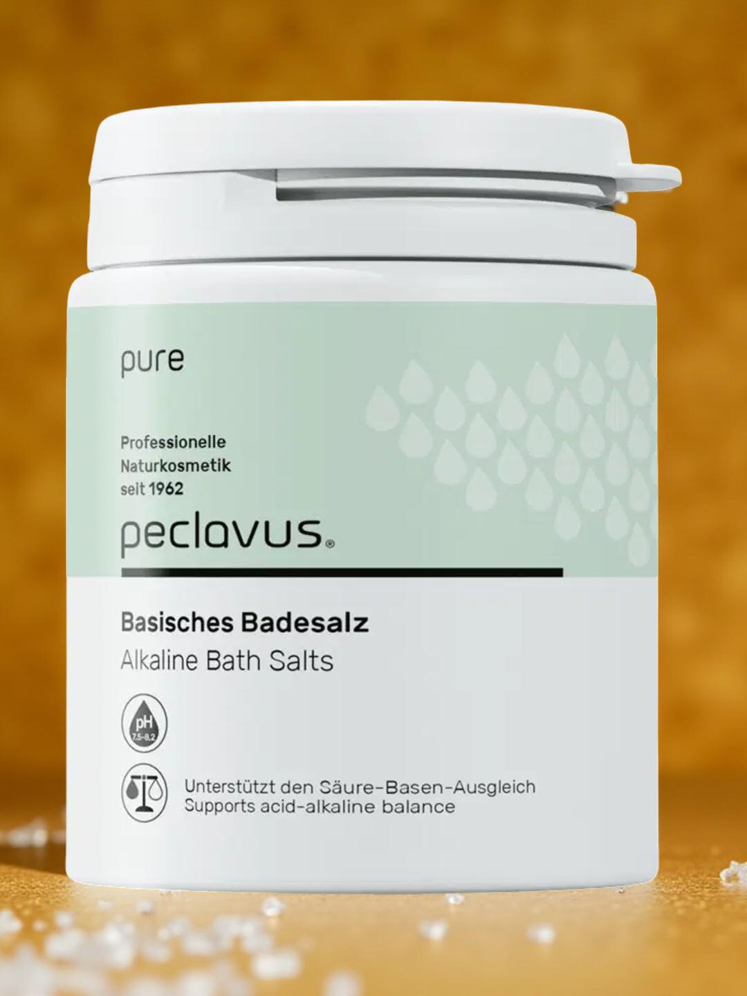 Peclavus pure Basisches Badesalz 1000 g
