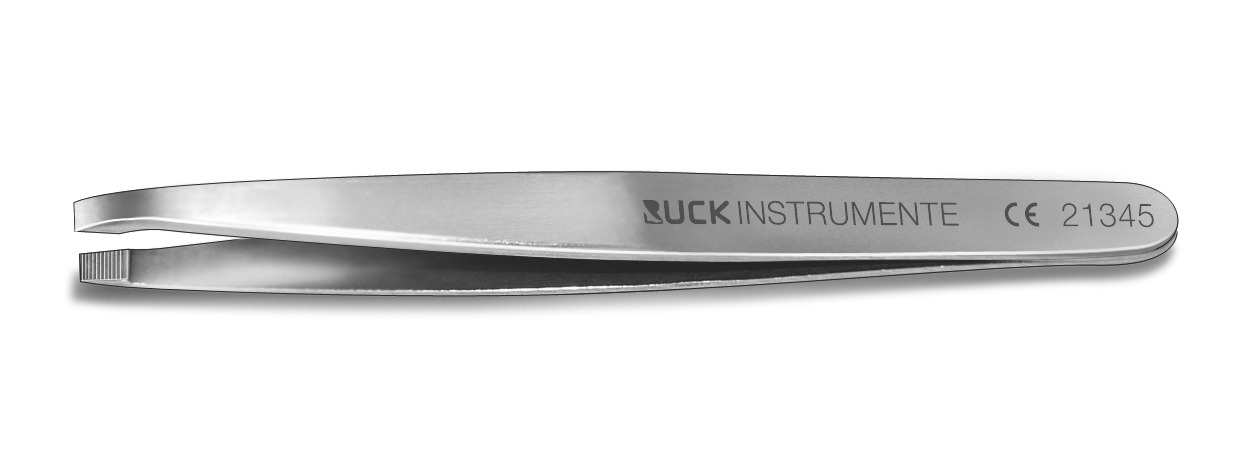 RUCK INSTRUMENTE Pinzette | L. 9,5 cm Spitze 2 mm gerade