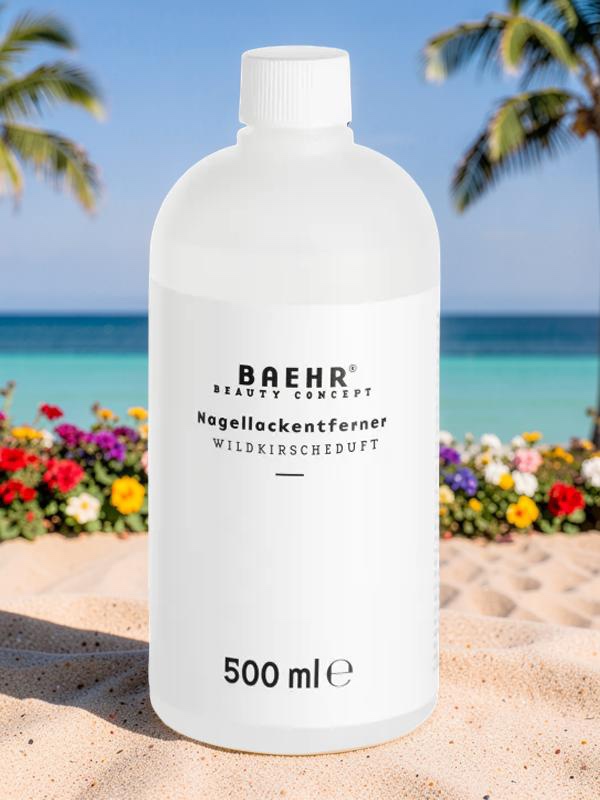 BAEHR BEAUTY CONCEPT Nagellackentferner Wildkirscheduft, 500 ml