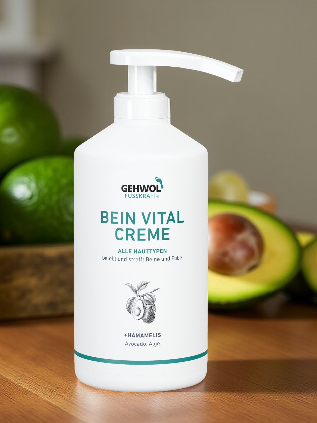 GEHWOL FUSSKRAFT Bein Vital Creme 500 ml