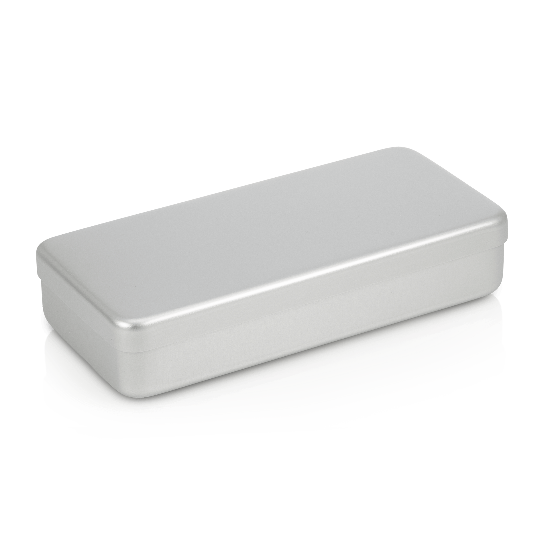 Aluminiumbox mit Deckel 21 x 10 x 4 cm