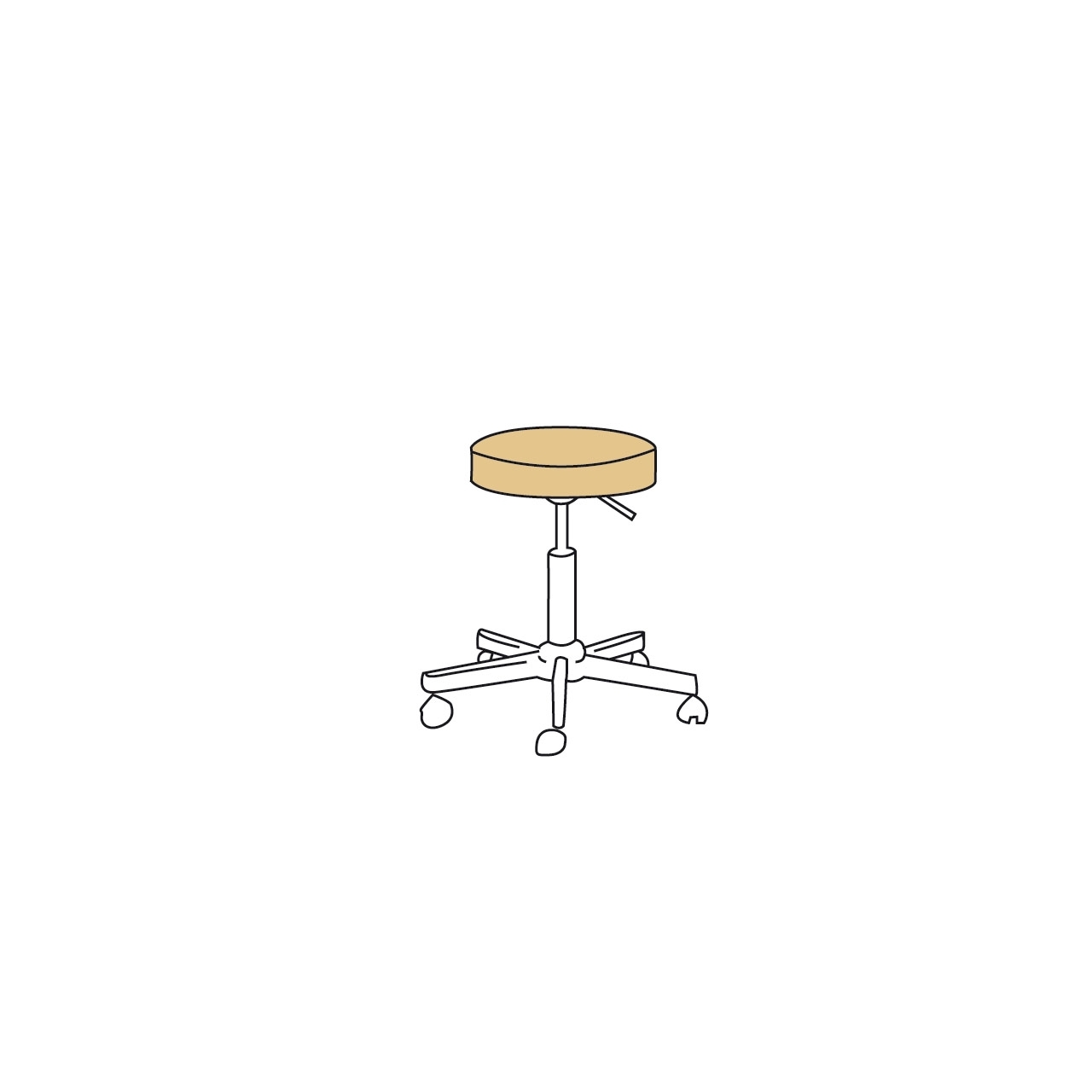 BAEHR Einmalbezug Vlies für Hocker oder Beinauflage bis Ø 45cm (24 Stück) BAEHR Einmalbezug Vlies für Hocker oder Beinauflage bis Ø 45cm (24 Stück)