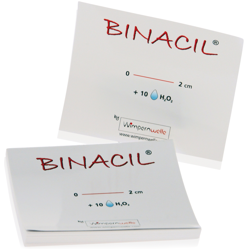 Wimpernwelle BINACIL Anmischblock, Block 50 Blatt Wimpernwelle BINACIL Anmischblock, Block 50 Blatt