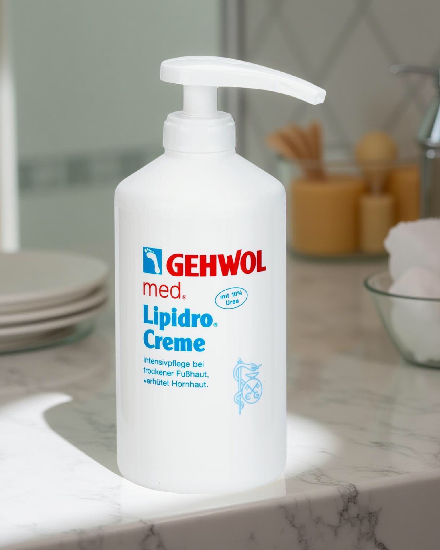 GEHWOL med Lipidro-Creme 500 ml Dose mit Spender GEHWOL med Lipidro-Creme 500 ml Dose mit Spender