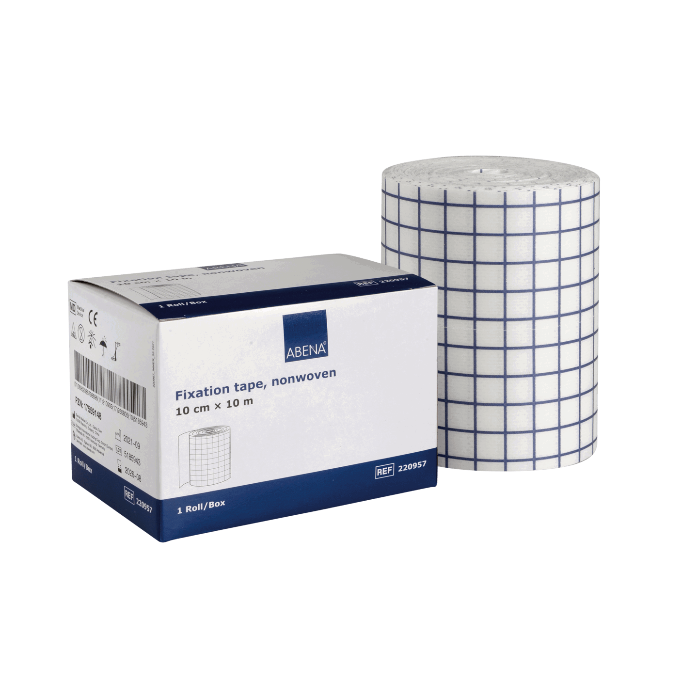 Abena Fixierpflaster unsteril , 10m, Breite: 10cm Abena Fixierpflaster unsteril , 10m, Breite: 10cm