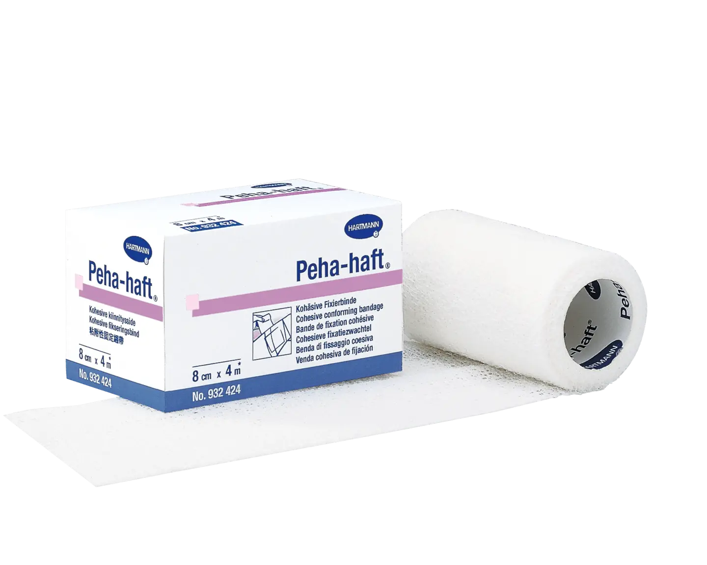 HARTMANN Peha-Haft Fixierbinde, Latexfrei 4 cm x 4 m HARTMANN Peha-Haft Fixierbinde, Latexfrei 4 cm x 4 m