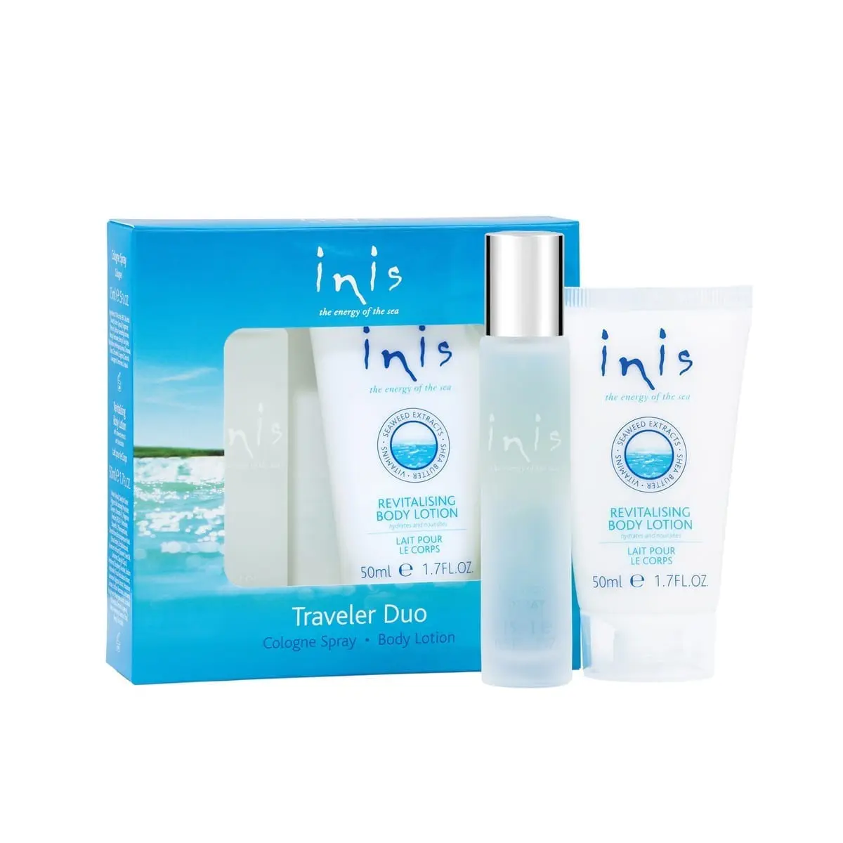 Inis Reise Duo Eau de Cologne Sprühflasche 15 ml und Bodylotion 50 ml Inis Reise Duo Eau de Cologne Sprühflasche 15 ml und Bodylotion 50 ml