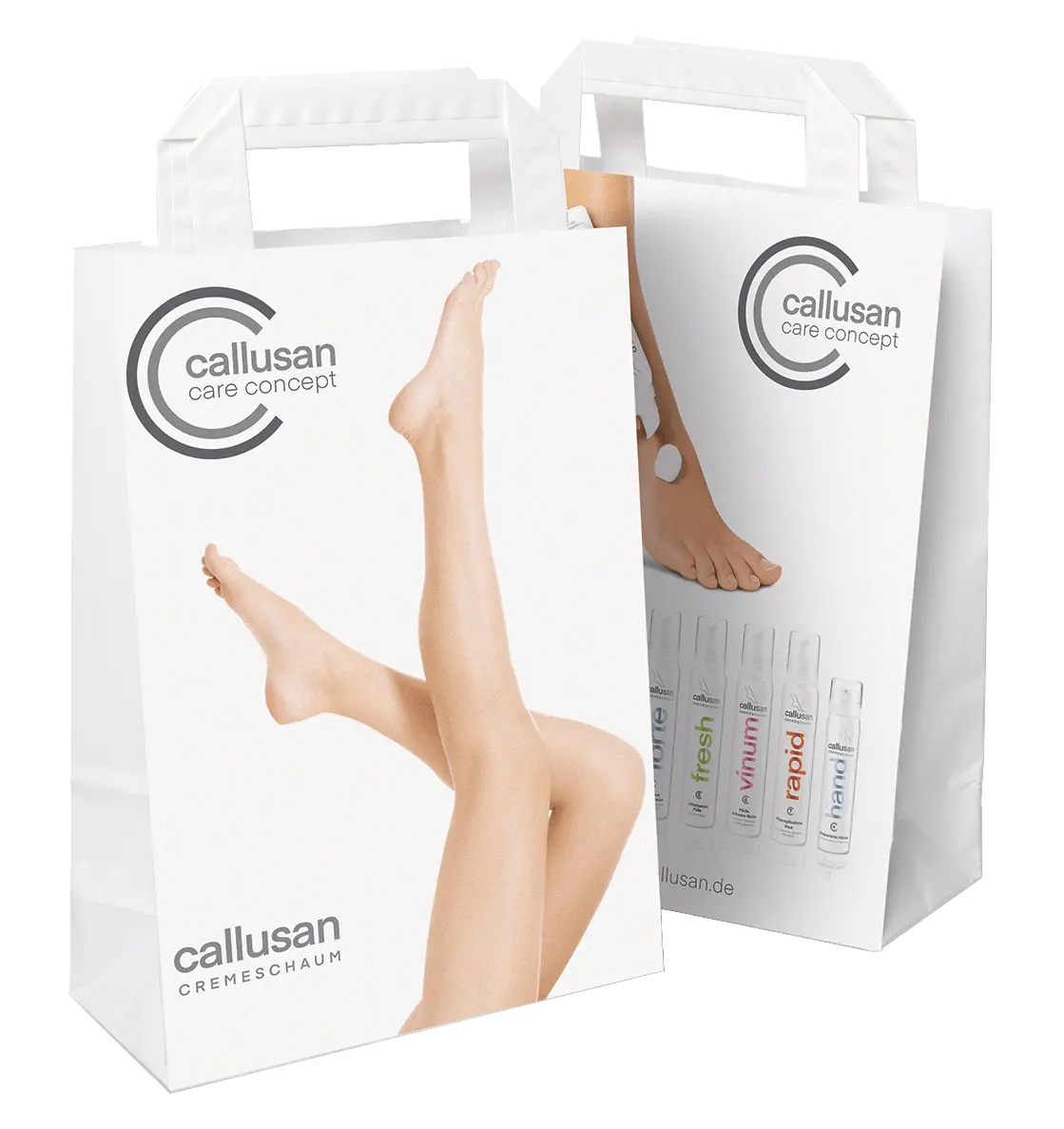 Callusan Papiertragetasche 20 Stück Callusan Papiertragetasche 20 Stück