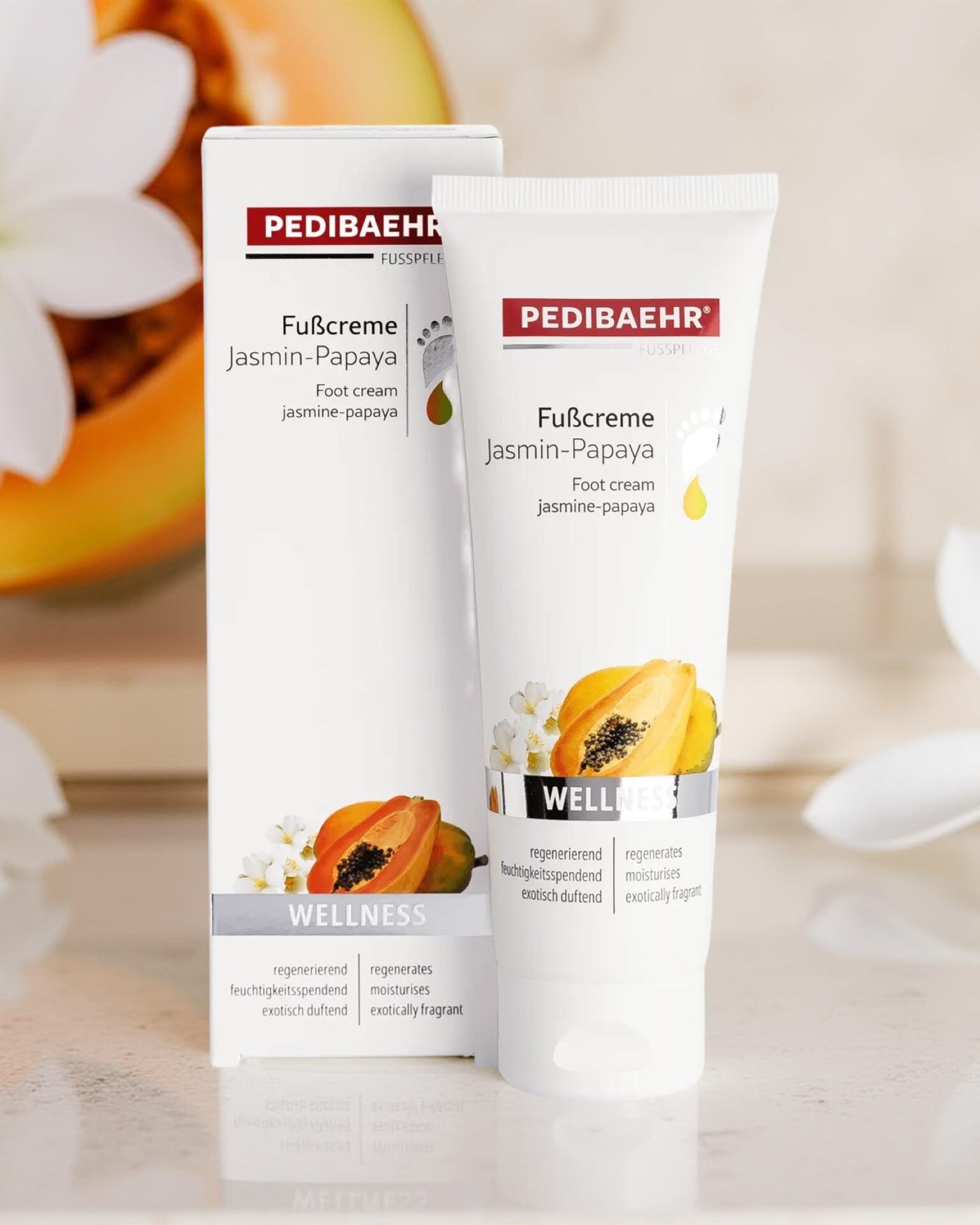 PEDIBAEHR Fußcreme Jasmin-Papaya 125 ml  PEDIBAEHR Fußcreme Jasmin-Papaya 125 ml