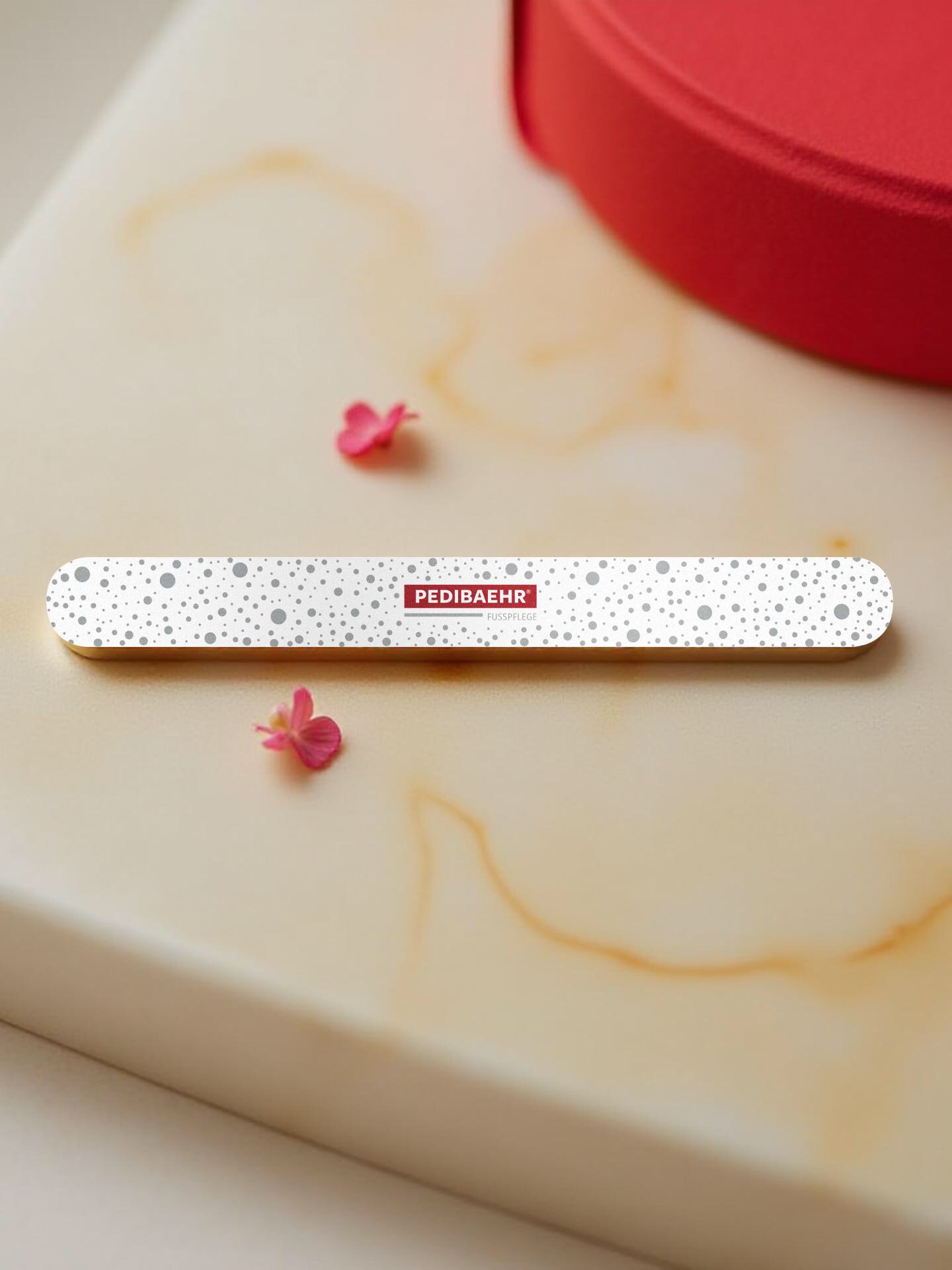  PEDIBAEHR Profifeile „Silberperlen“, 1 Stk.