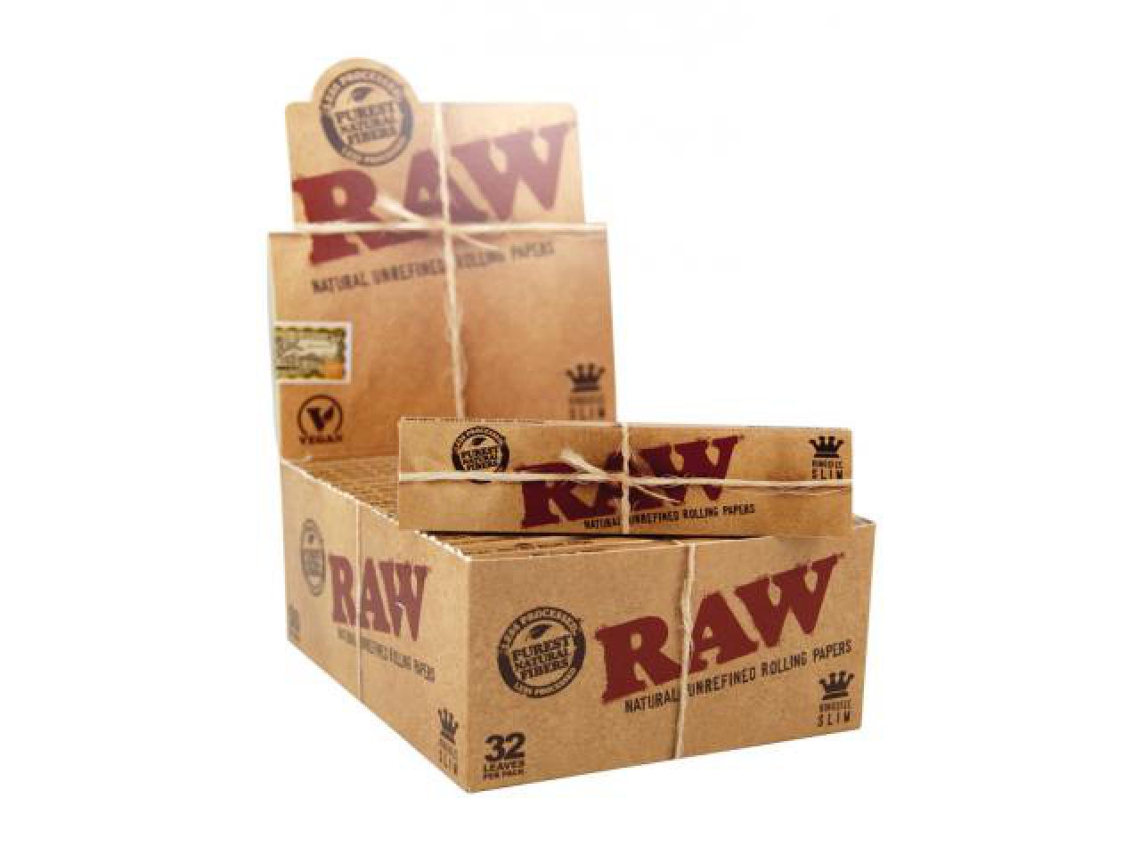 BOX RAW papers | CLASSIC King Size Slim | BOX