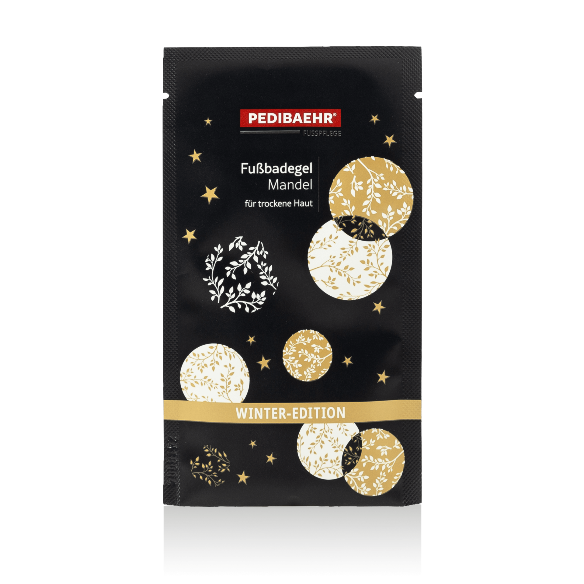 🎄PEDIBAEHR Fußbadegel Mandel im Sachet, 30 ml