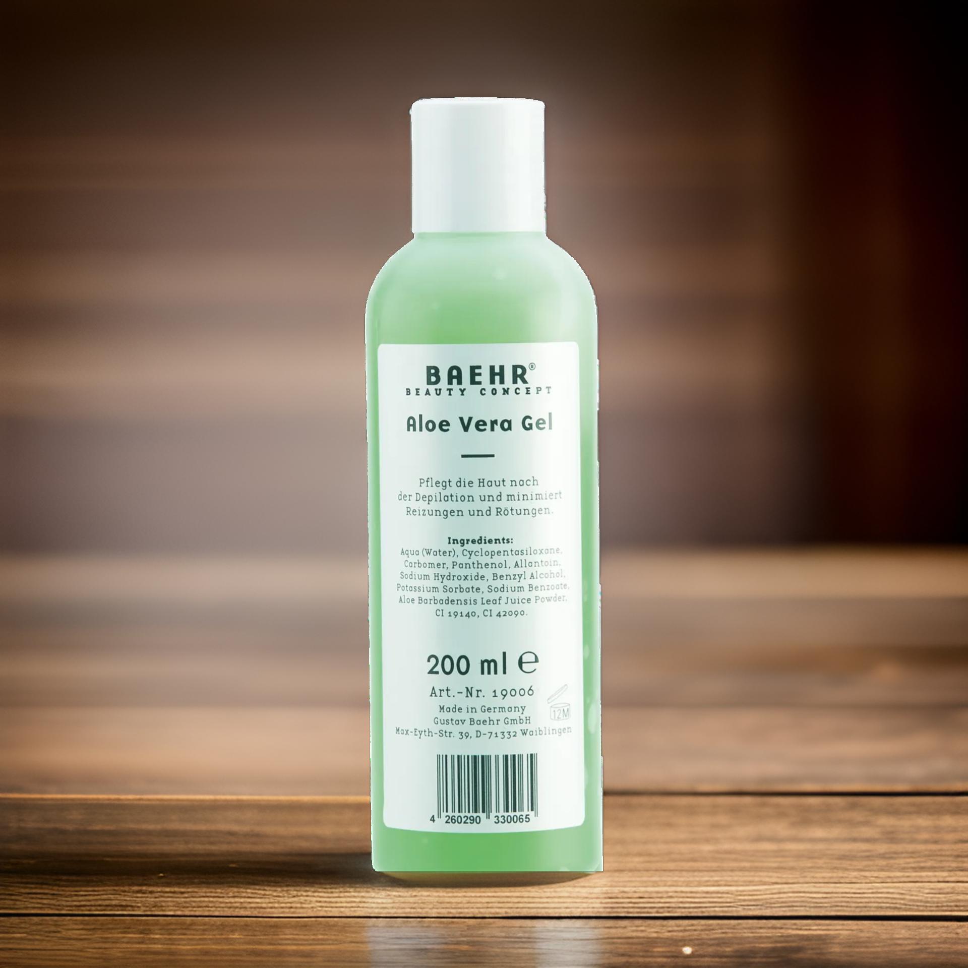 BAEHR BEAUTY CONCEPT Aloe Vera Gel nach der Depilation 200 ml  BAEHR BEAUTY CONCEPT Aloe Vera Gel nach der Depilation 200 ml