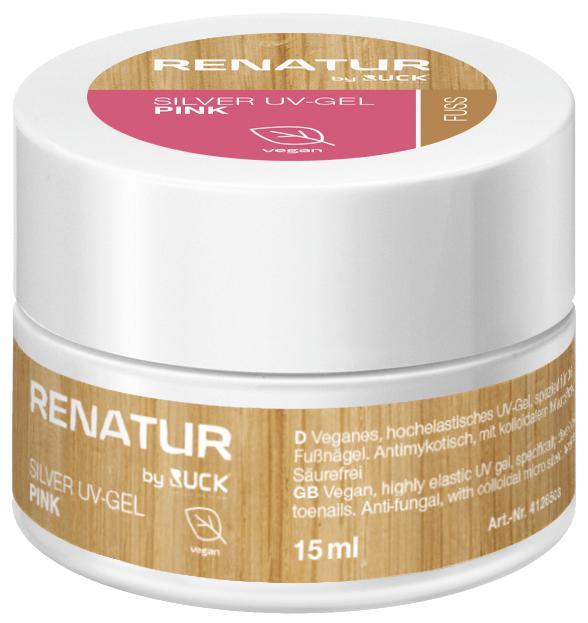 RENATUR by RUCK Silver UV-Gel pink 15 ml