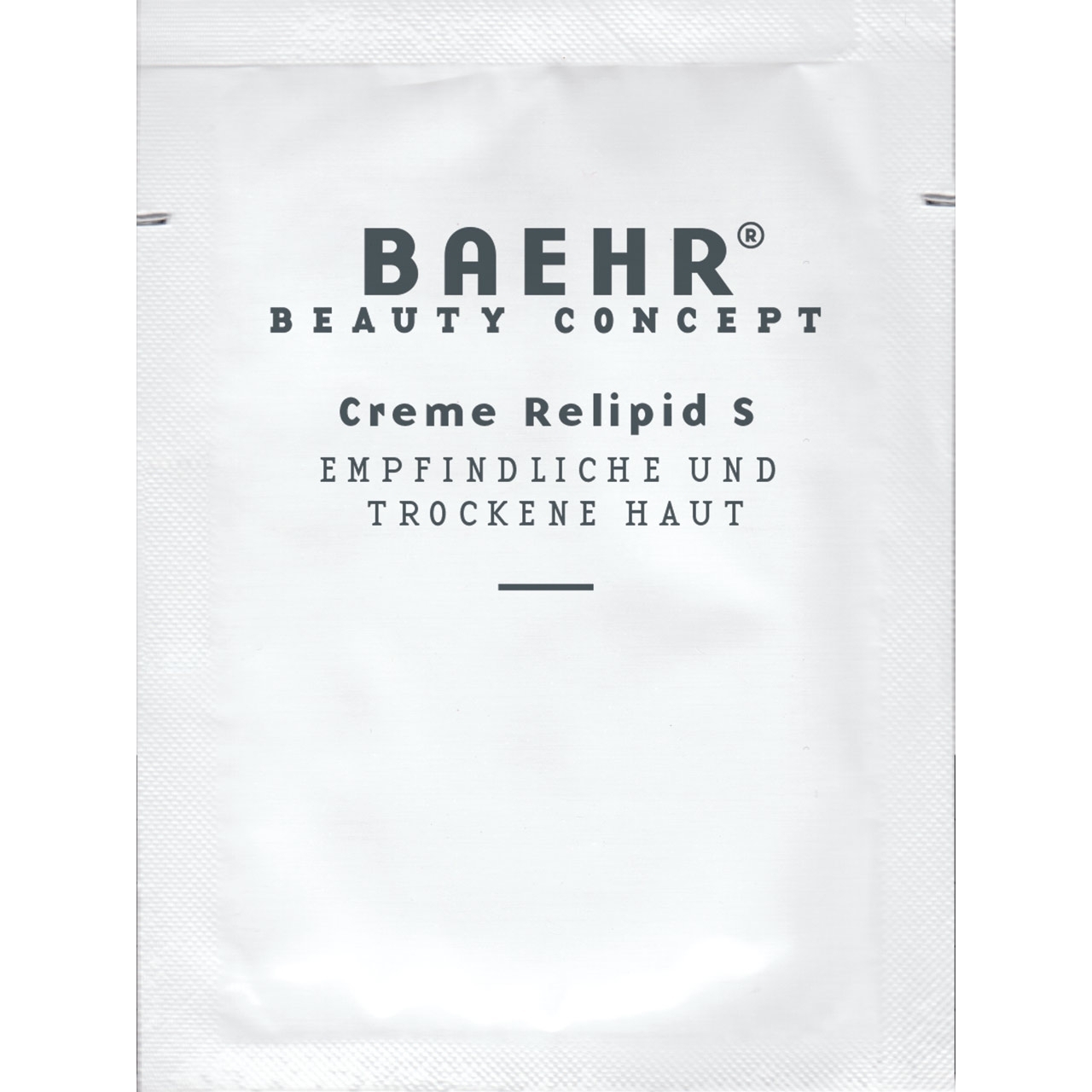 BAEHR BEAUTY CONCEPT - Creme relipid S, Probe, 1 Stk.