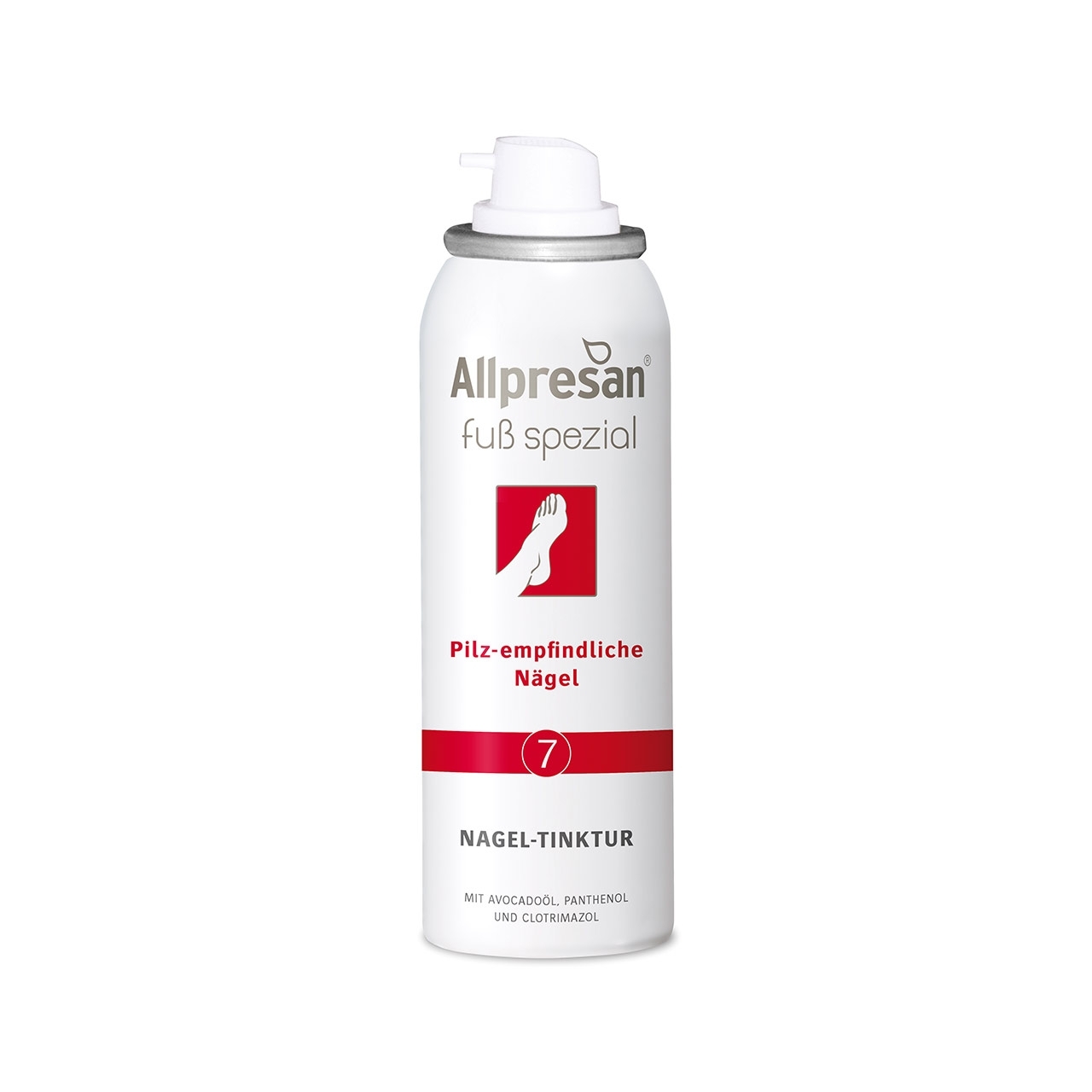 Allpresan Fuß Spezial 7, Nageltinktur für Pilz-empfindliche Nägel, 125 ml Allpresan Fuß Spezial 7, Nageltinktur für Pilz-empfindliche Nägel, 125 ml