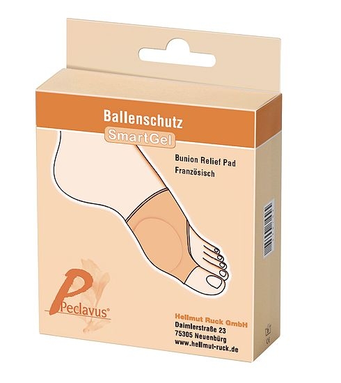 RUCK DRUCKSCHUTZ smartgel Ballenschutz 3 mm Größe 41-46 | 2 Stück RUCK DRUCKSCHUTZ smartgel Ballenschutz 3 mm Größe 41-46 | 2 Stück