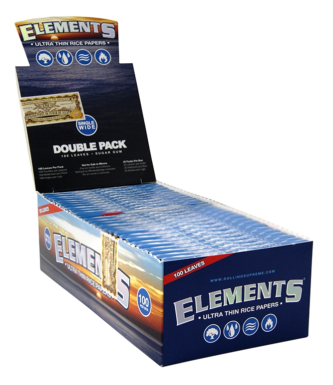 Elements Papers | Single Wide Double Window, 25 x 100 Papers BOX Elements Papers | Single Wide Double Window, 25 x 100 Papers BOX