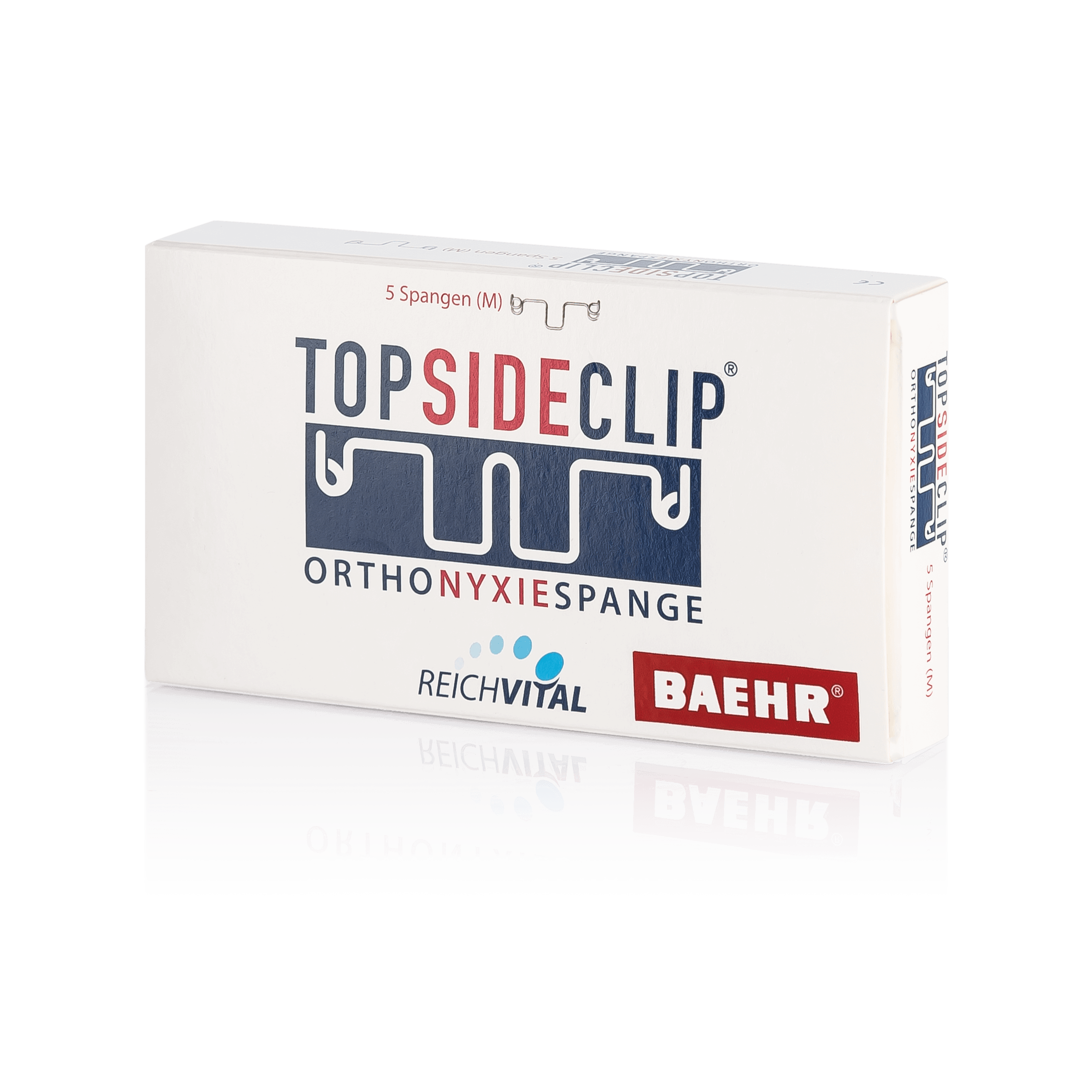 Orthonyxiespange - Top Side Clip - Größe M Orthonyxiespange - Top Side Clip - Größe M