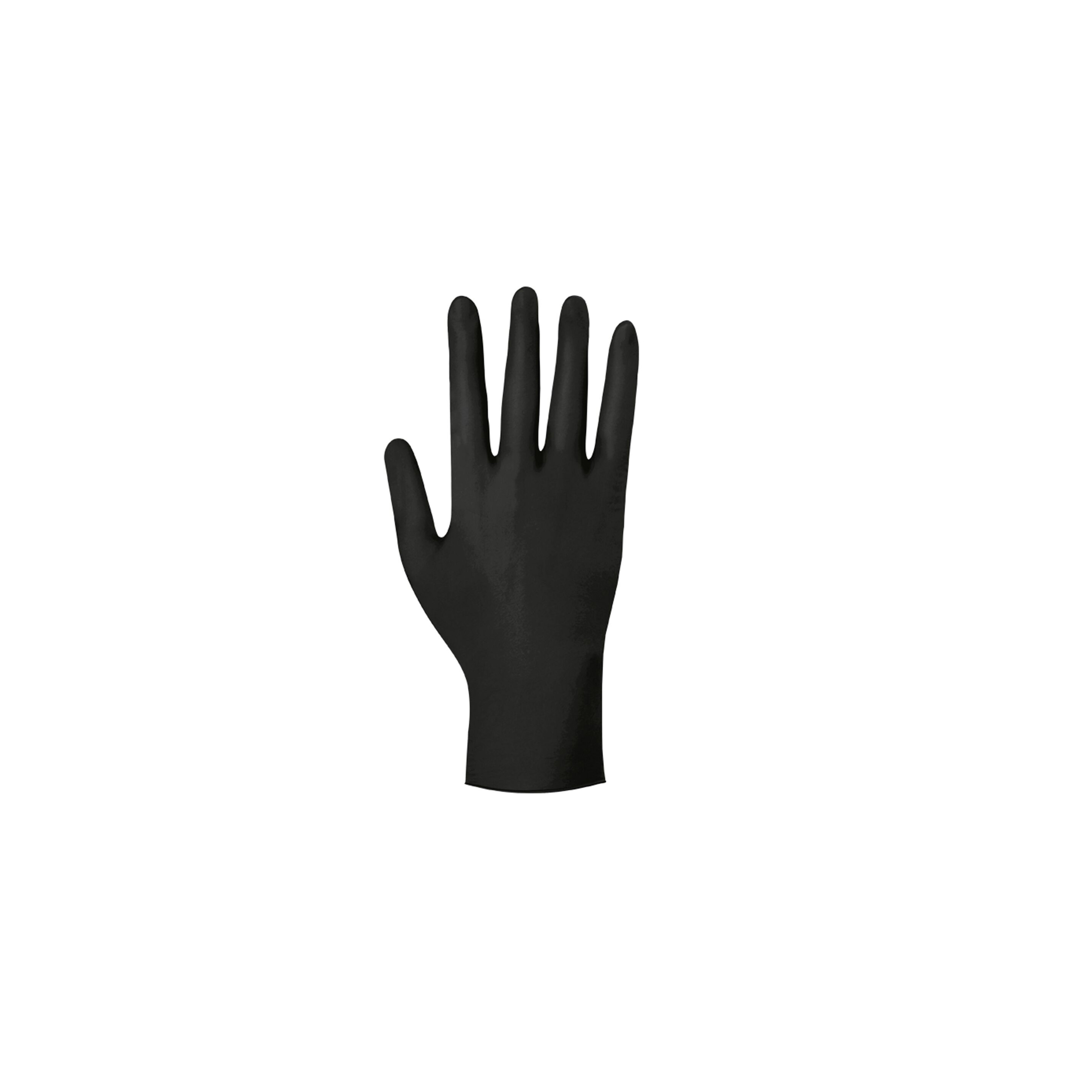 Meditrade Nitril-Einmalhandschuhe schwarz | L groß 100 Stück puderfrei letexfrei