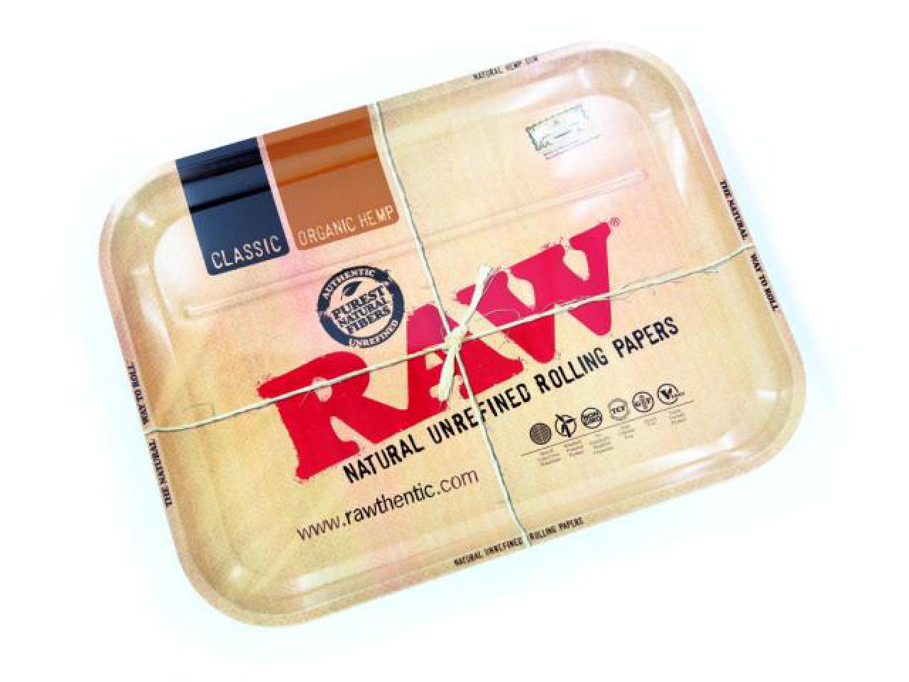RAW papers | Metal Rolling Tray - XXL RAW papers | Metal Rolling Tray - XXL