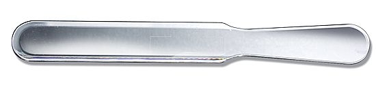 Cremespatel gerade aus Plexiglas | 15 cm Cremespatel gerade aus Plexiglas | 15 cm