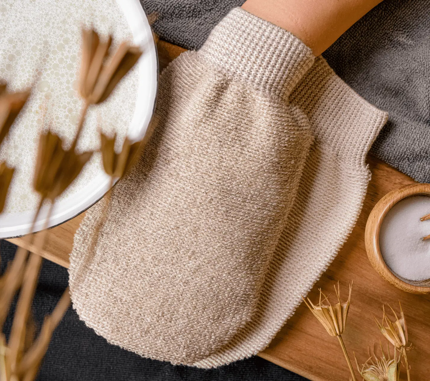 Peclavus wellness Peeling- und Massagehandschuh