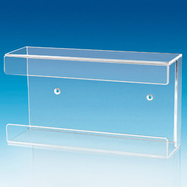 Handschuhbox-Halterung aus Plexyglas/Acryl, transparent