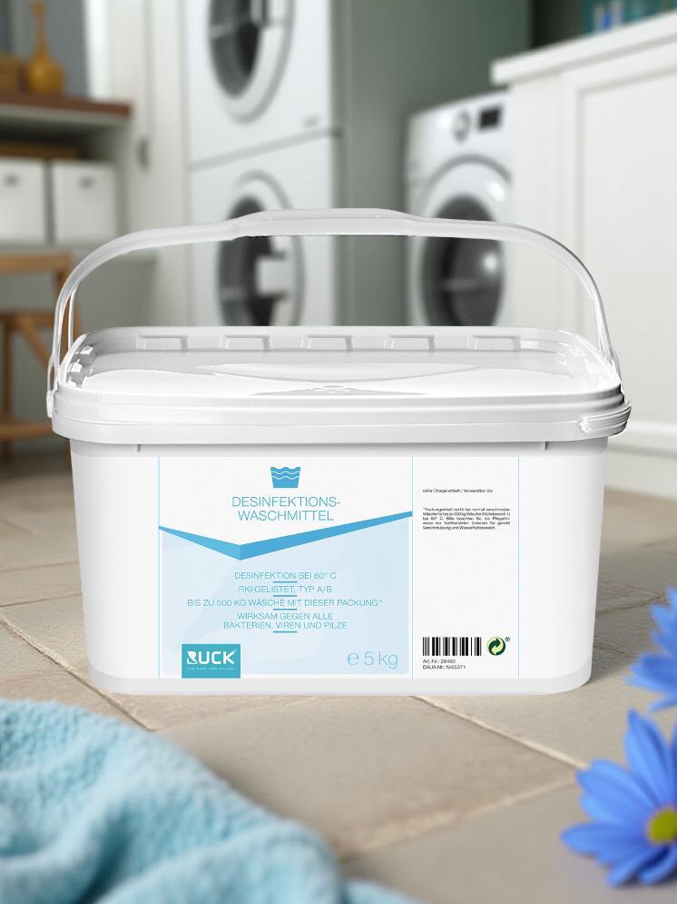 🔷 RUCK Desinfektionswaschmittel 5 kg