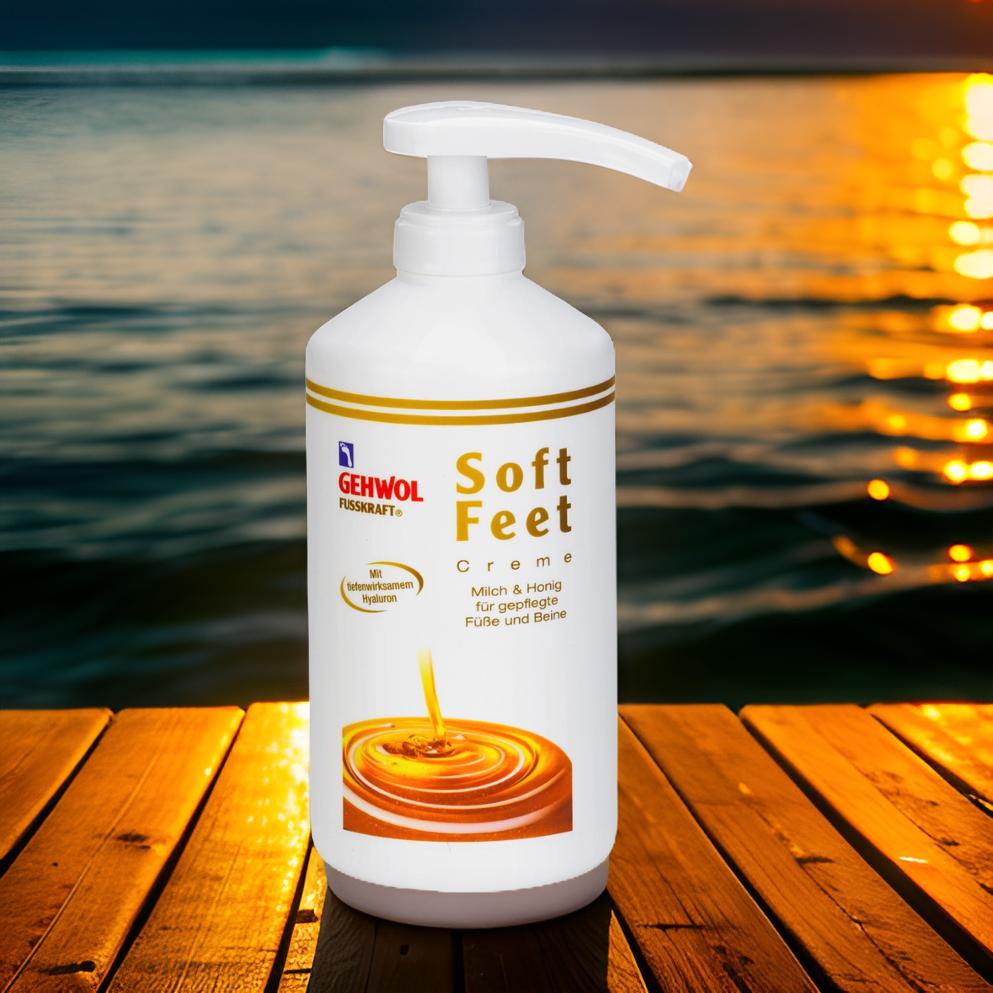 GEHWOL FUSSKRAFT Soft Feet Creme mit Milch & Honig 500 ml GEHWOL FUSSKRAFT Soft Feet Creme mit Milch & Honig 500 ml