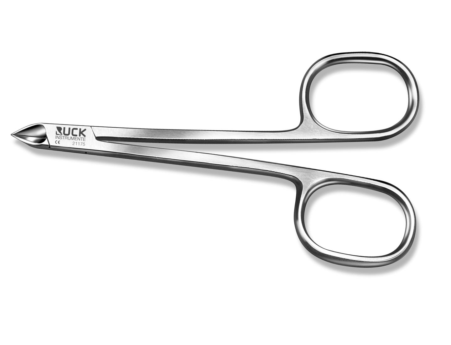 RUCK INSTRUMENTE Hautzange mit gerader nach innen gewölbter Schneide RUCK INSTRUMENTE Hautzange mit gerader nach innen gewölbter Schneide