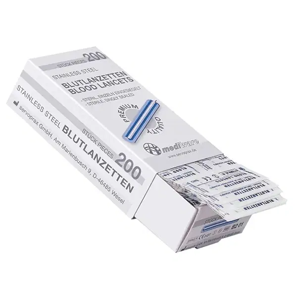 Sterile Blutlanzetten, 200 Stück