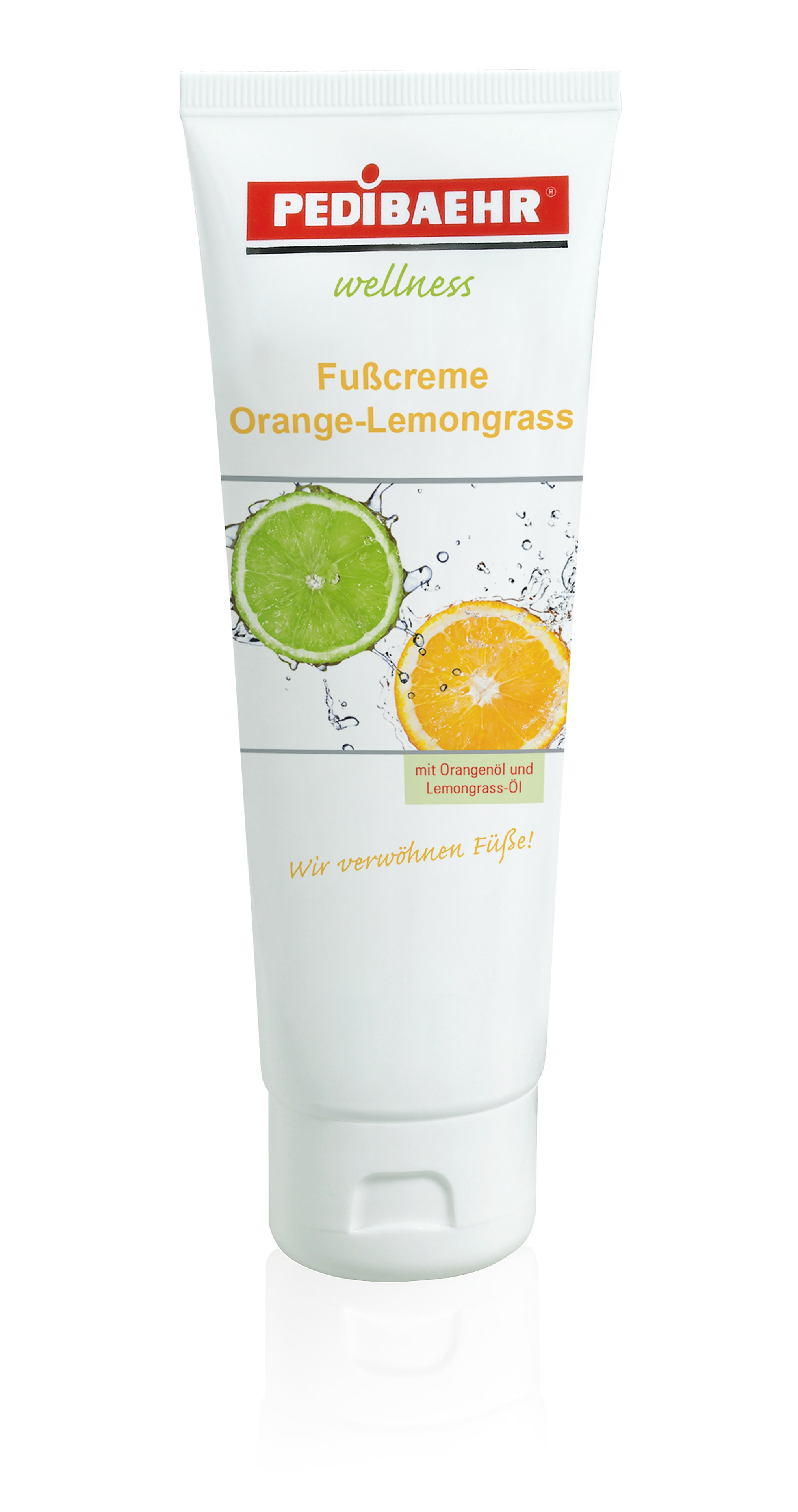 PEDIBAEHR Fusscreme Orange-Lemongrass | 125 ml PEDIBAEHR Fusscreme Orange-Lemongrass | 125 ml